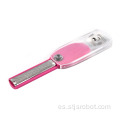 Venta caliente Raspador de pie Acero inoxidable Piel muerta Manicura Pedicura Cuchillo Herramientas de pelado